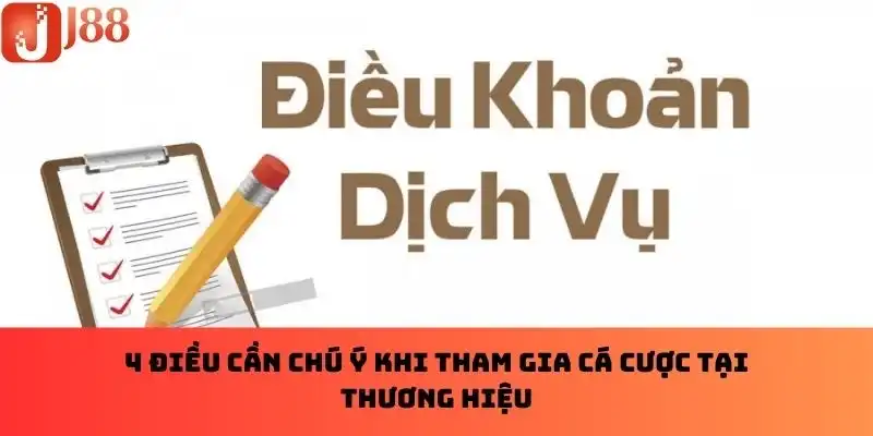 4 điều cần chú ý khi tham gia cá cược tại thương hiệu