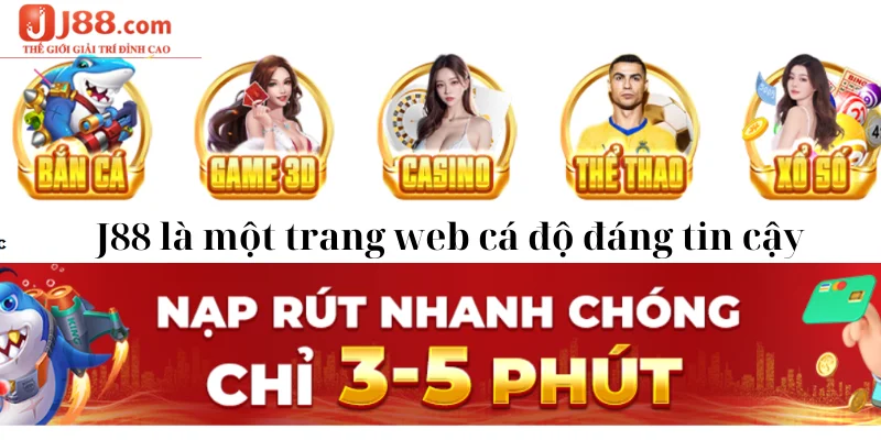 J88 là một trang web cá độ đáng tin cậy