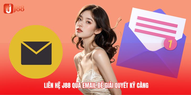 Liên hệ J88 bằng cách gửi thư phản hồi qua địa chỉ email